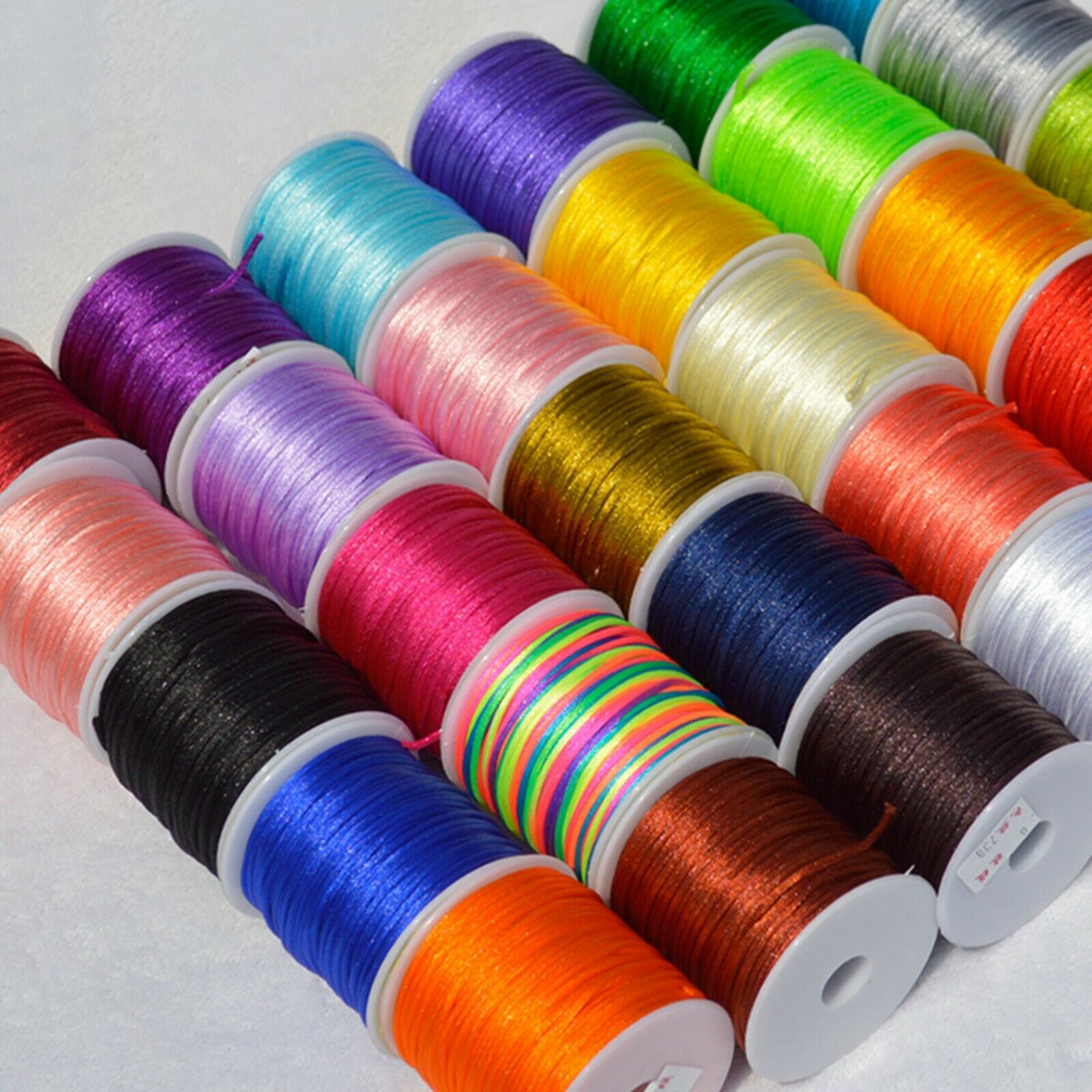 Knotting Cord Silk - 40 Meter Nylon Chinese Satijn Zijde
