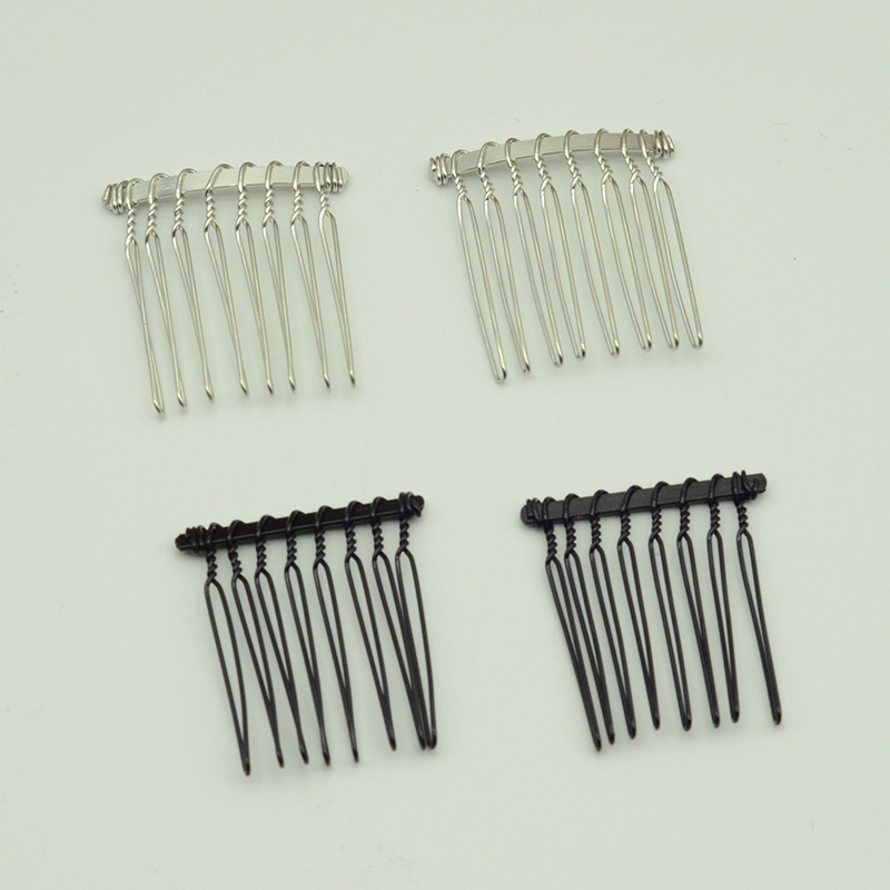 Jewelry Making For Kids - 20PCS 8 tanden Zwart Zilver Plain