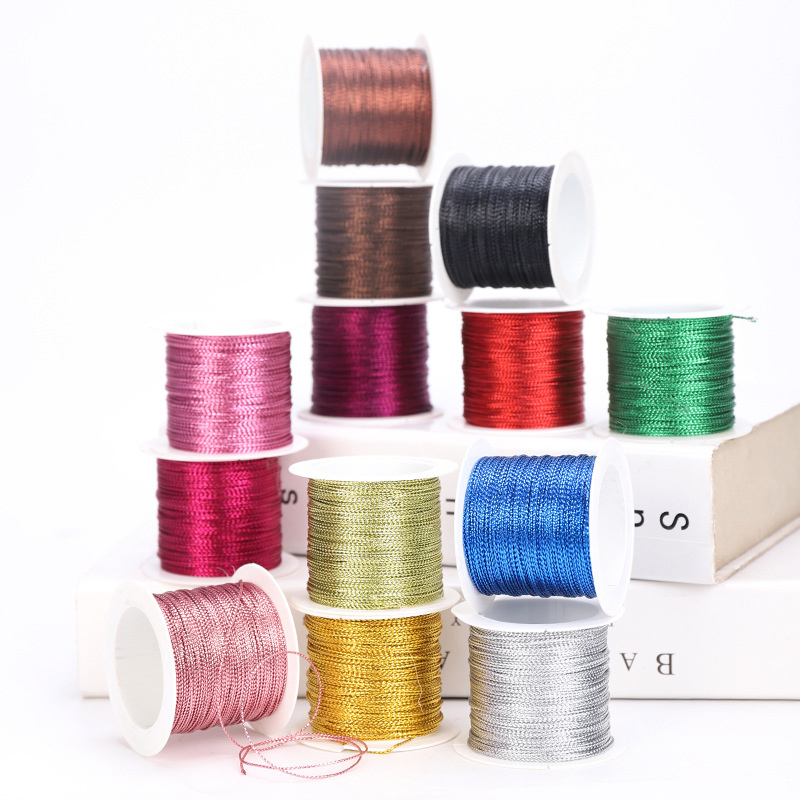 Knotting Cord Silk - 12 Kleuren 20 Meter 1Mm Touw