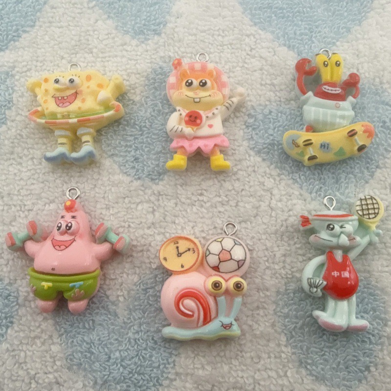 Jewelry Making For Birthday Party - 10 stuks cartoonhars hangers, DIY sieraden