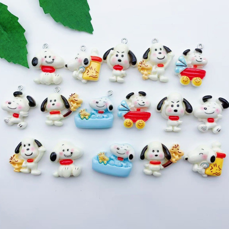 Jewelry Making For Birthday Party - 12 stuks hars cartoon hondenhangers, DIY
