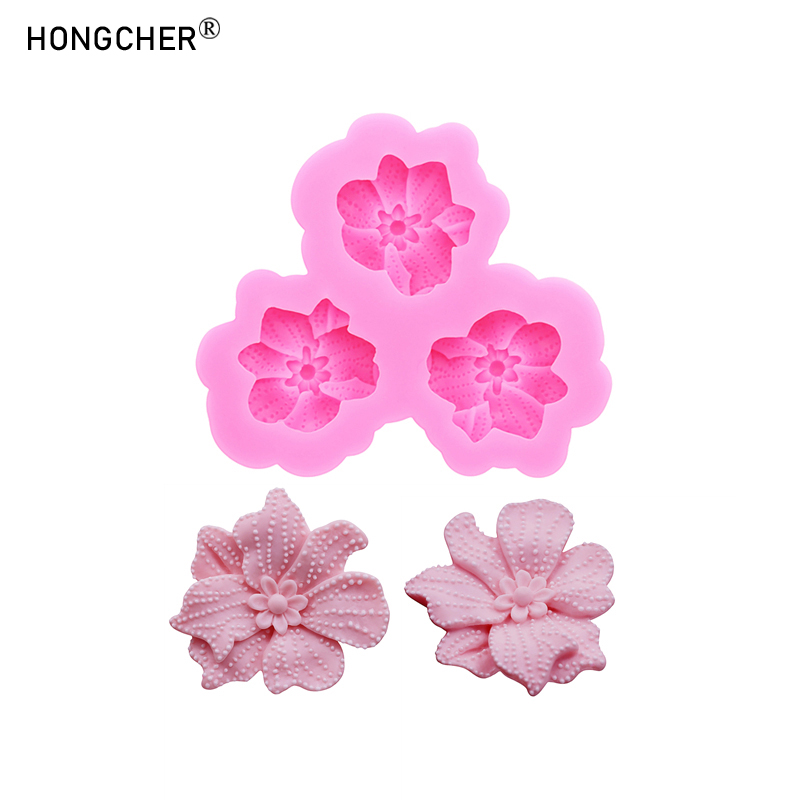 Resin Mold Jewelry - Polka Dot Floral Rose Siliconen Mallen