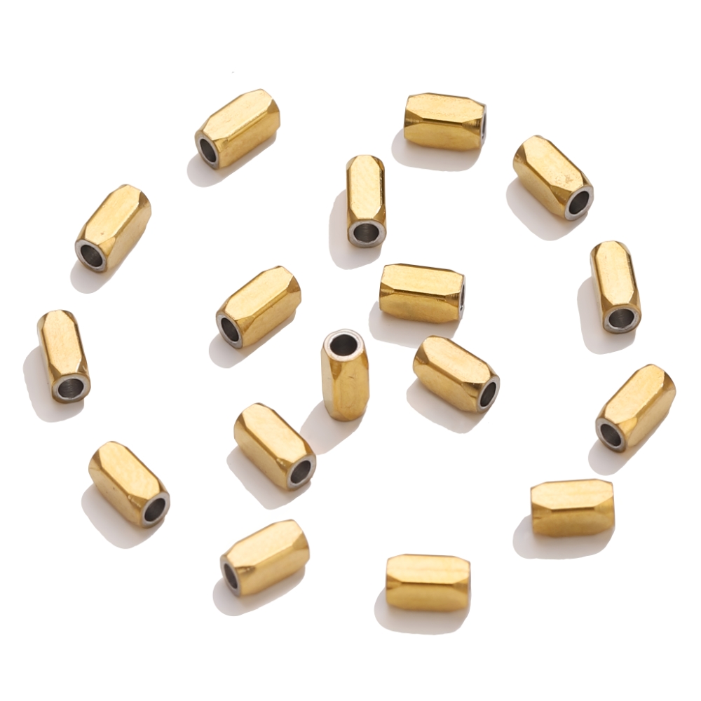 Jewelry Making Supplies Wholesale - 20 stuks 18K goud roestvrij staal