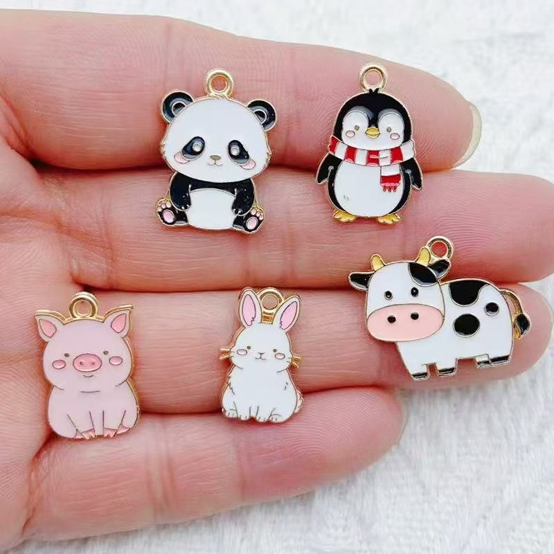 10 stks Cartoon Pinguïn Panda  - Jewelry Making Pendants recensie en prijs