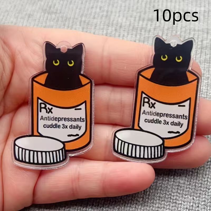 10 stuks acryl medicijnkat han - Jewelry Making For Birthday Party recensie en prijs