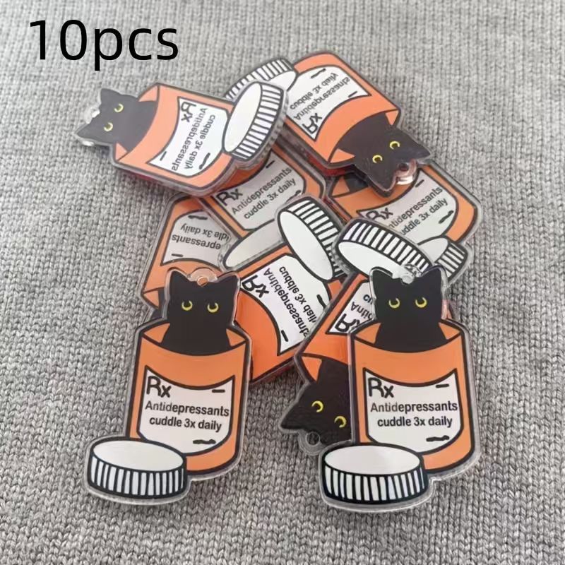 10 stuks acryl medicijnkat han - Jewelry Making For Birthday Party recensie en prijs