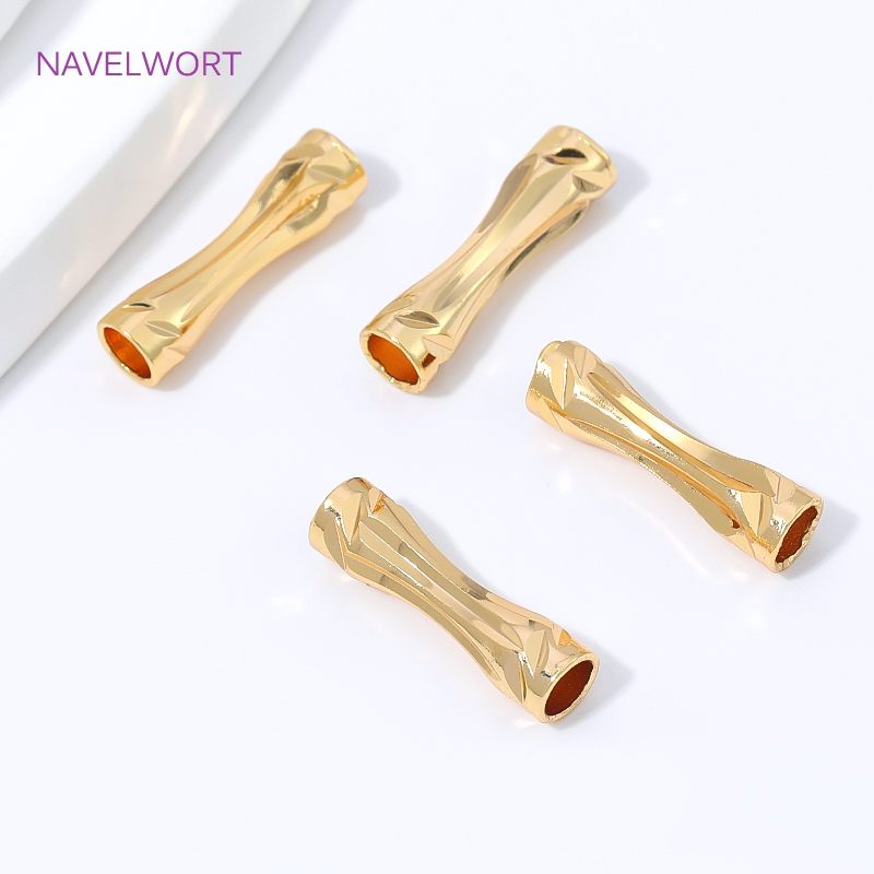 18K vergulde gefacetteerde bui - Jewelry Making Youtube recensie en prijs