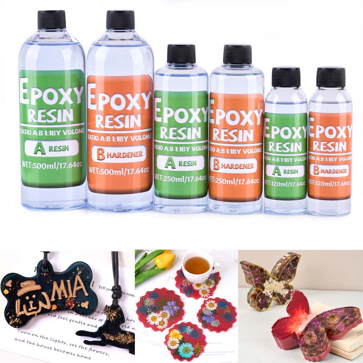 1:1 verhouding epoxyhars kit a - Resin Mold Jewelry recensie en prijs