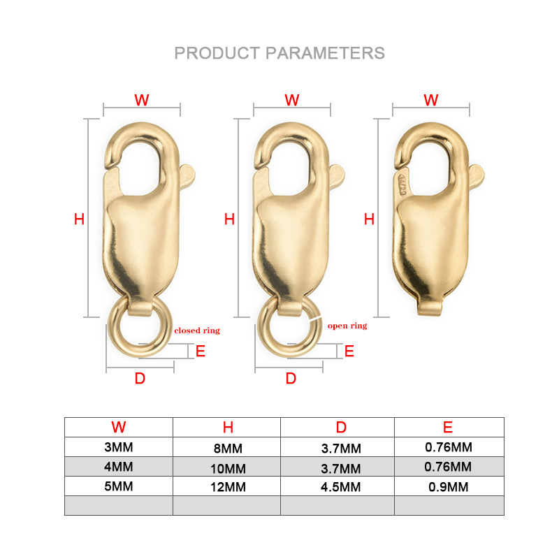 Karabijnsluiting 14K Gold Fill - Jewelry Making Rings recensie en prijs