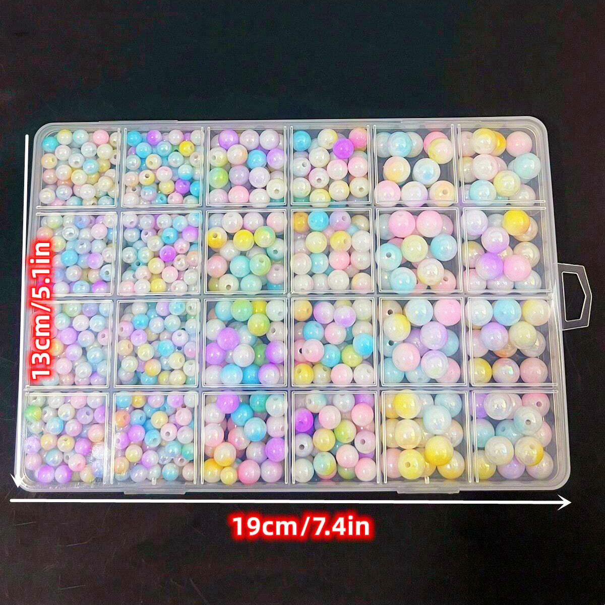800 stuks/24 vakjes doos 6mm/8 - Jewelry Making For Birthday Party recensie en prijs