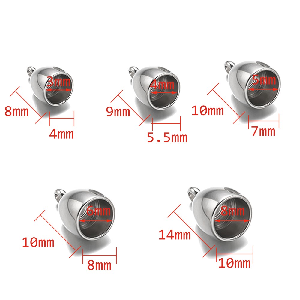 20 stuks buis eindkappen roest - Jewelry Making Youtube recensie en prijs