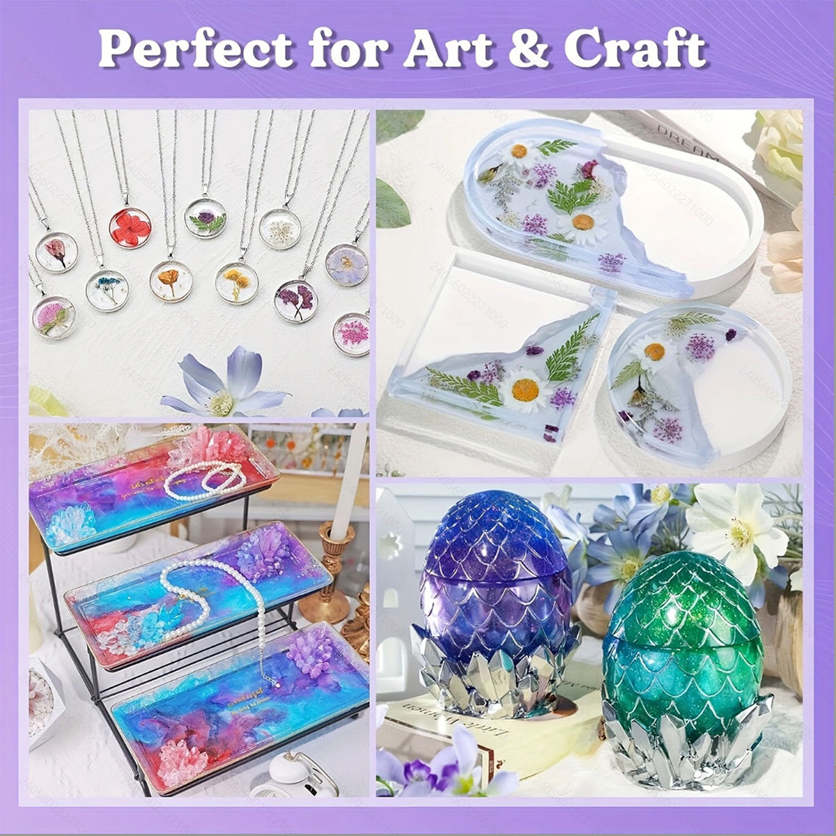 125 ml / 250 ml kristalheldere - Resin Mold Jewelry recensie en prijs