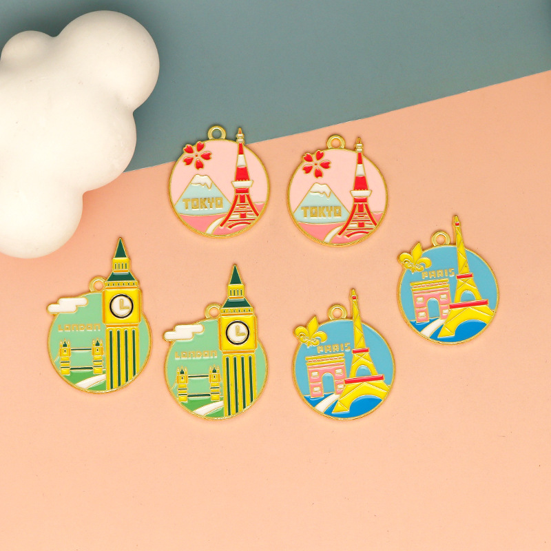 10 stks Kleurrijke Emaille Rei - Jewelry Making Tokyo recensie en prijs