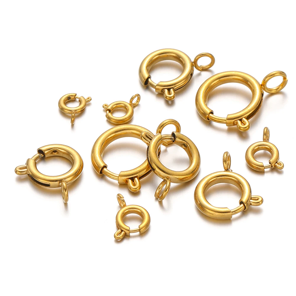 10 stuks roestvrijstalen veerr - Jewelry Making Rings recensie en prijs