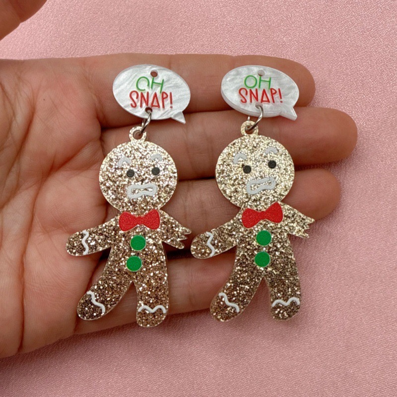 10 stuks schattige kerst ginge - Jewelry Making Pendants recensie en prijs