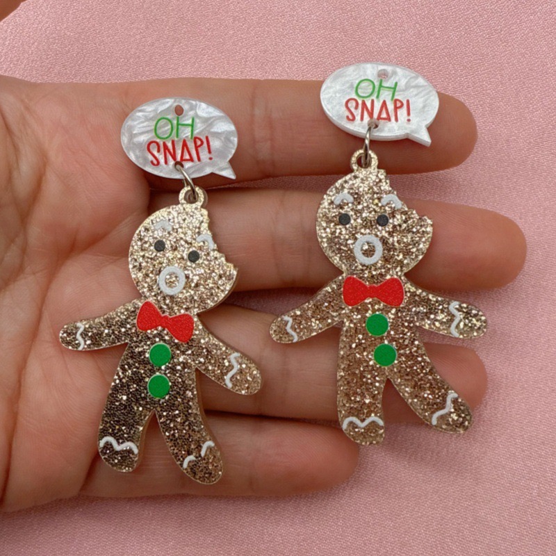 10 stuks schattige kerst ginge - Jewelry Making Pendants recensie en prijs