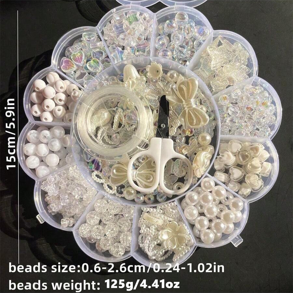 2Set/1Set 13 Grids Acryl Bloem - Jewelry Making For Birthday Party recensie en prijs