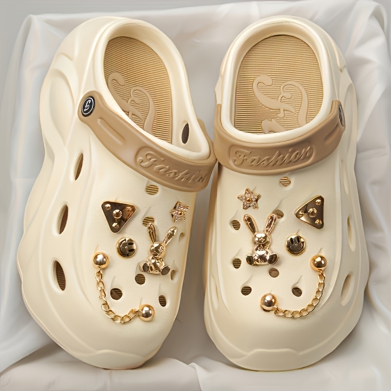 EVA Platform Clogs met konijne - Jewelry Making For Adults recensie en prijs