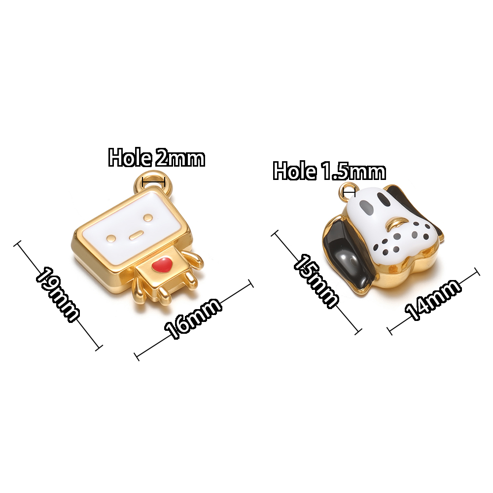 4 stuks roestvrij staal emaill - Jewelry Making For Kids recensie en prijs