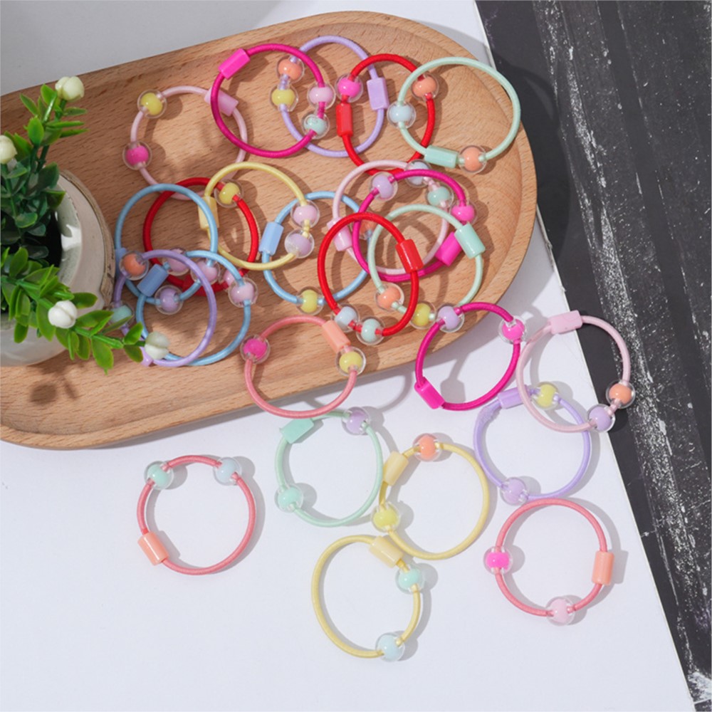 50 stuks schattige elastische  - Jewelry Making For Kids recensie en prijs