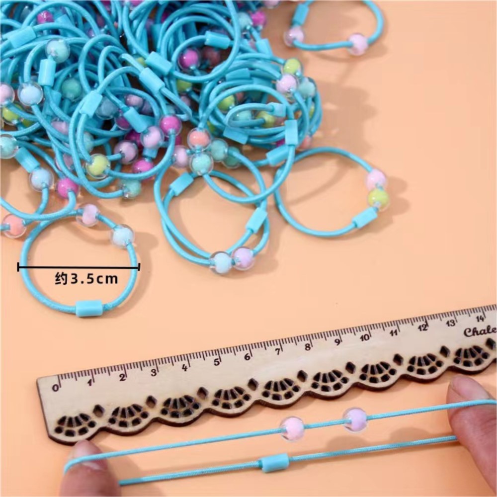 50 stuks schattige elastische  - Jewelry Making For Kids recensie en prijs