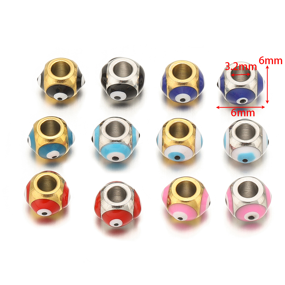 10 stuks roestvrij staal 6 mm  - Jewelry Making Supplies Wholesale recensie en prijs