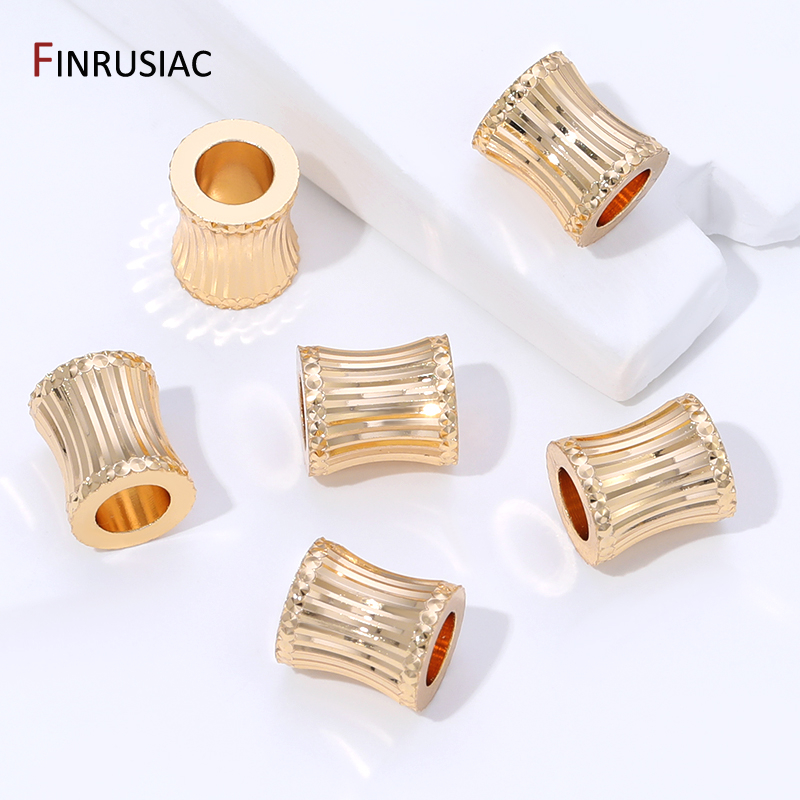 14K verguld messing grote gat  - Jewelry Making Youtube recensie en prijs