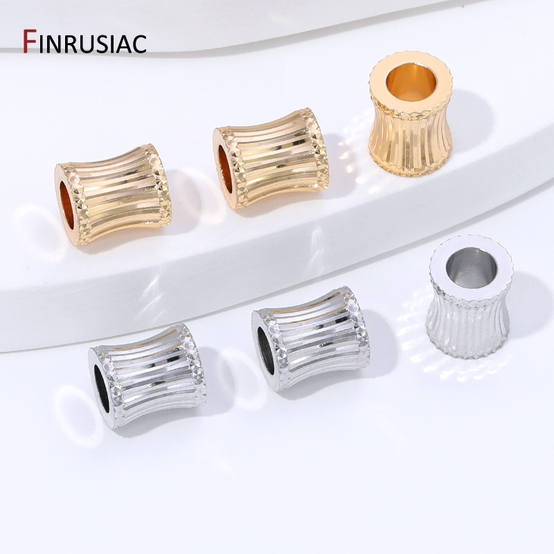 14K verguld messing grote gat  - Jewelry Making Youtube recensie en prijs