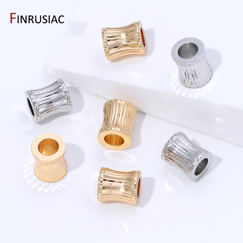 14K verguld messing grote gat  - Jewelry Making Youtube recensie en prijs