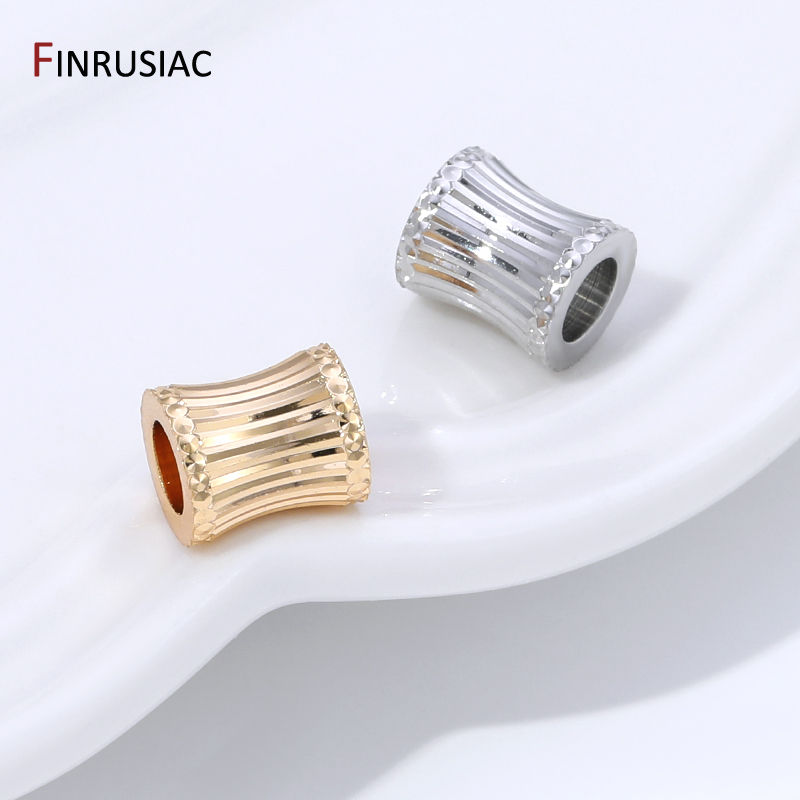 14K verguld messing grote gat  - Jewelry Making Youtube recensie en prijs