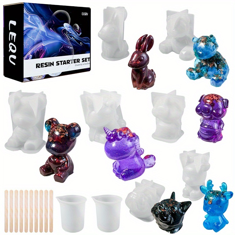 19-delige harsmalenset, geschi - Resin Mold Jewelry recensie en prijs