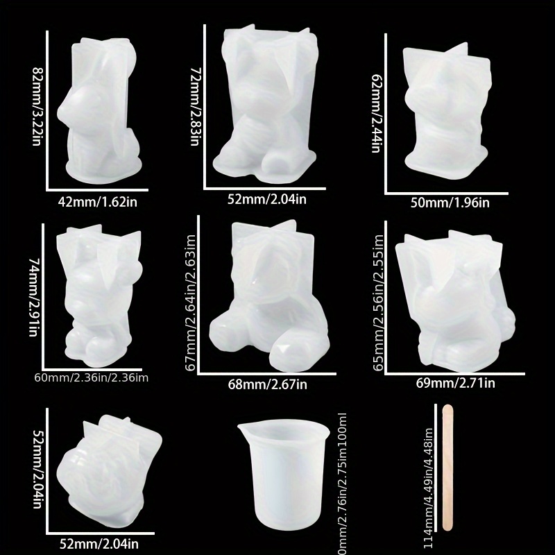 19-delige harsmalenset, geschi - Resin Mold Jewelry recensie en prijs