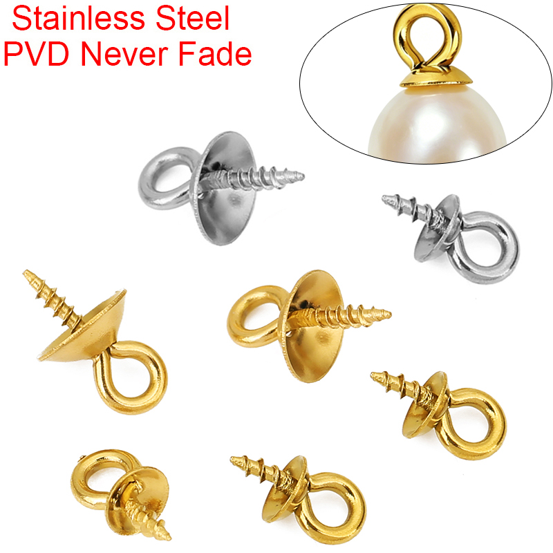 20 stuks RVS parel hanger conn - Jewelry Making Eye Pins recensie en prijs