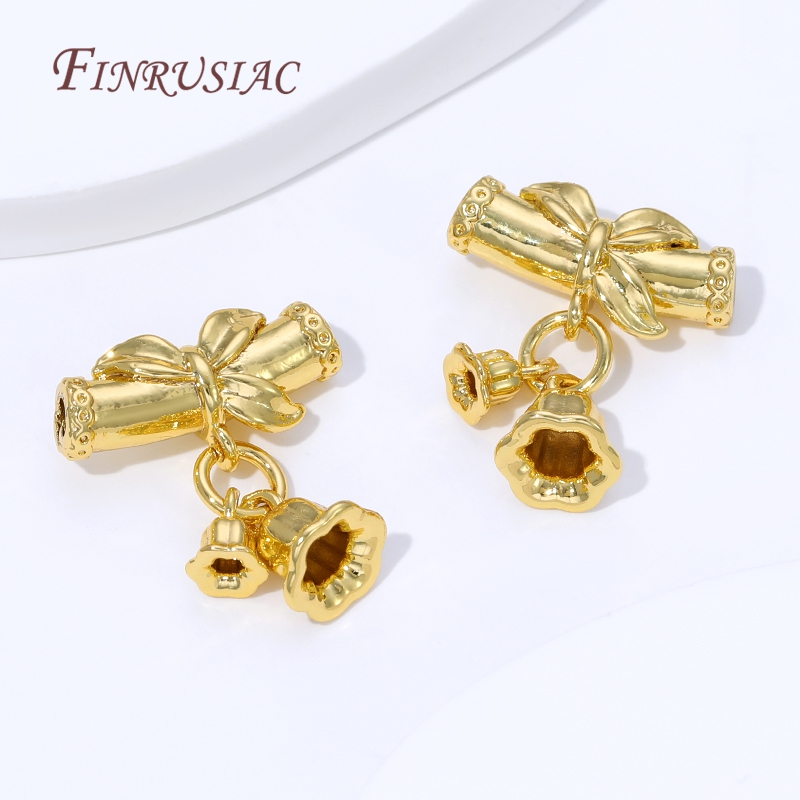 2/4/8 Stuks 18K Vergulde Beves - Jewelry Making Youtube recensie en prijs
