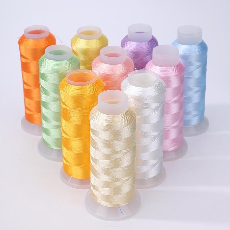 33 Kleur Glansrijke IJs Zijde  - Knotting Cord Silk recensie en prijs