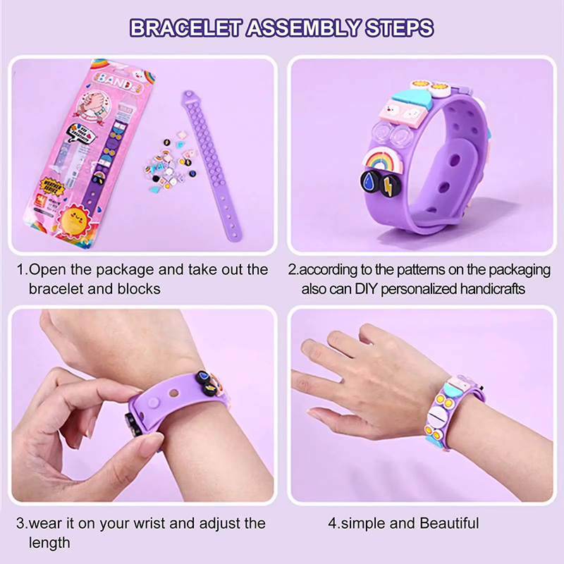 6 stks/set Kids Bouwstenen Sti - Jewelry Making For Kids recensie en prijs