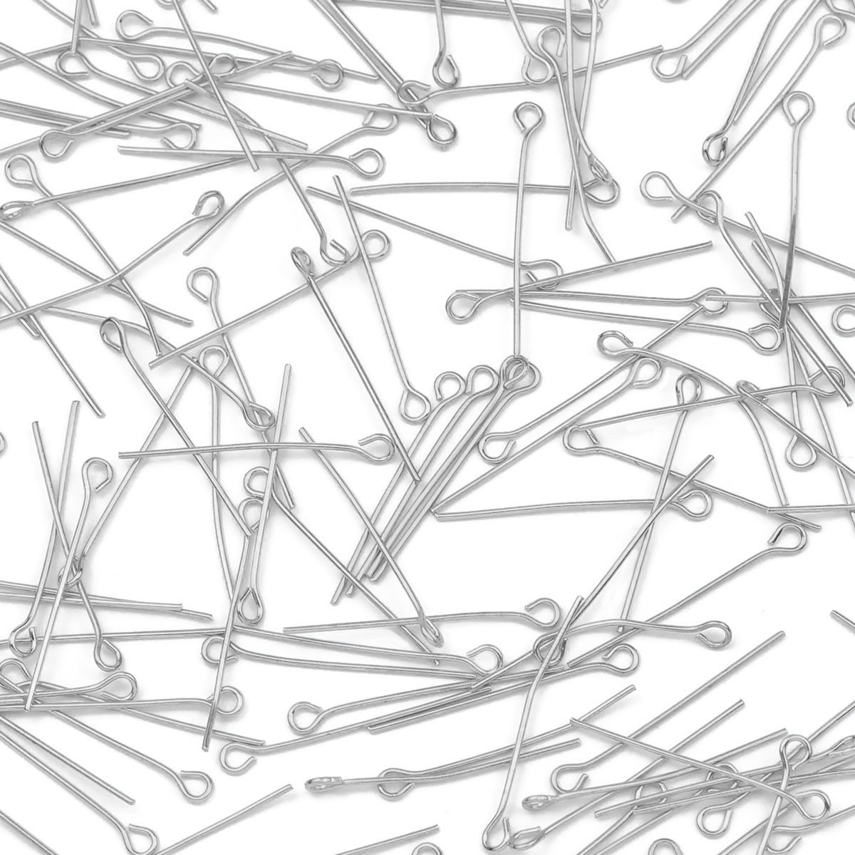 100 stuks/verpakking RVS oogsp - Jewelry Making Eye Pins recensie en prijs