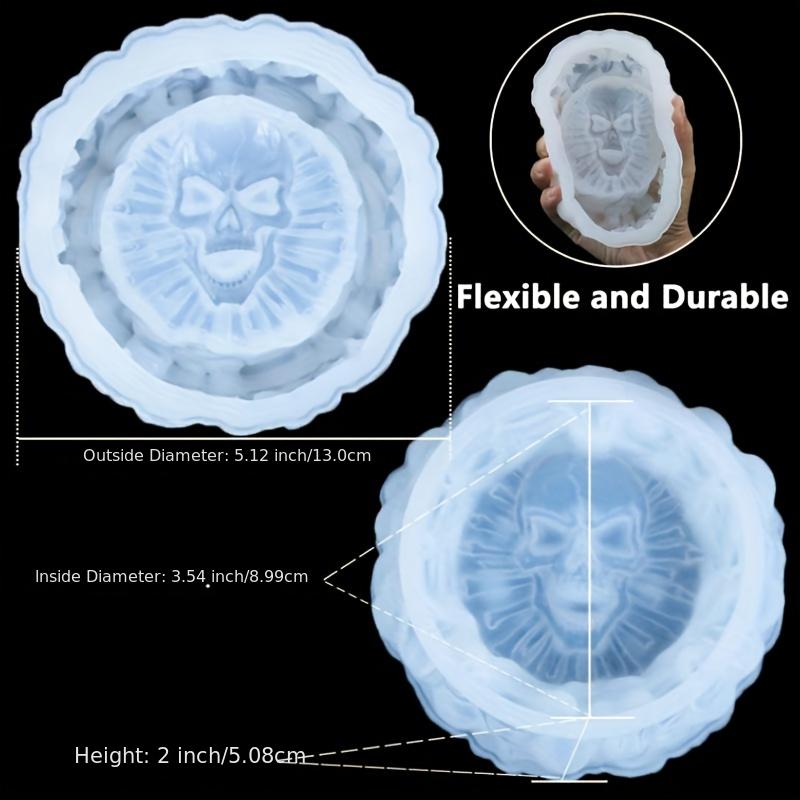 Asbakvorm, schedel DIY knutsel - Resin Mold Jewelry recensie en prijs