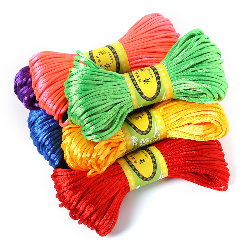 2,5 mm 20 meter zacht satijn r - Knotting Cord Silk recensie en prijs