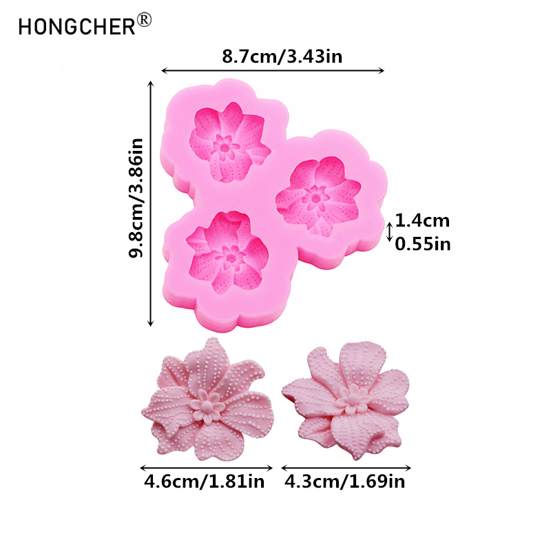 Polka Dot Floral Rose Silicone - Resin Mold Jewelry recensie en prijs