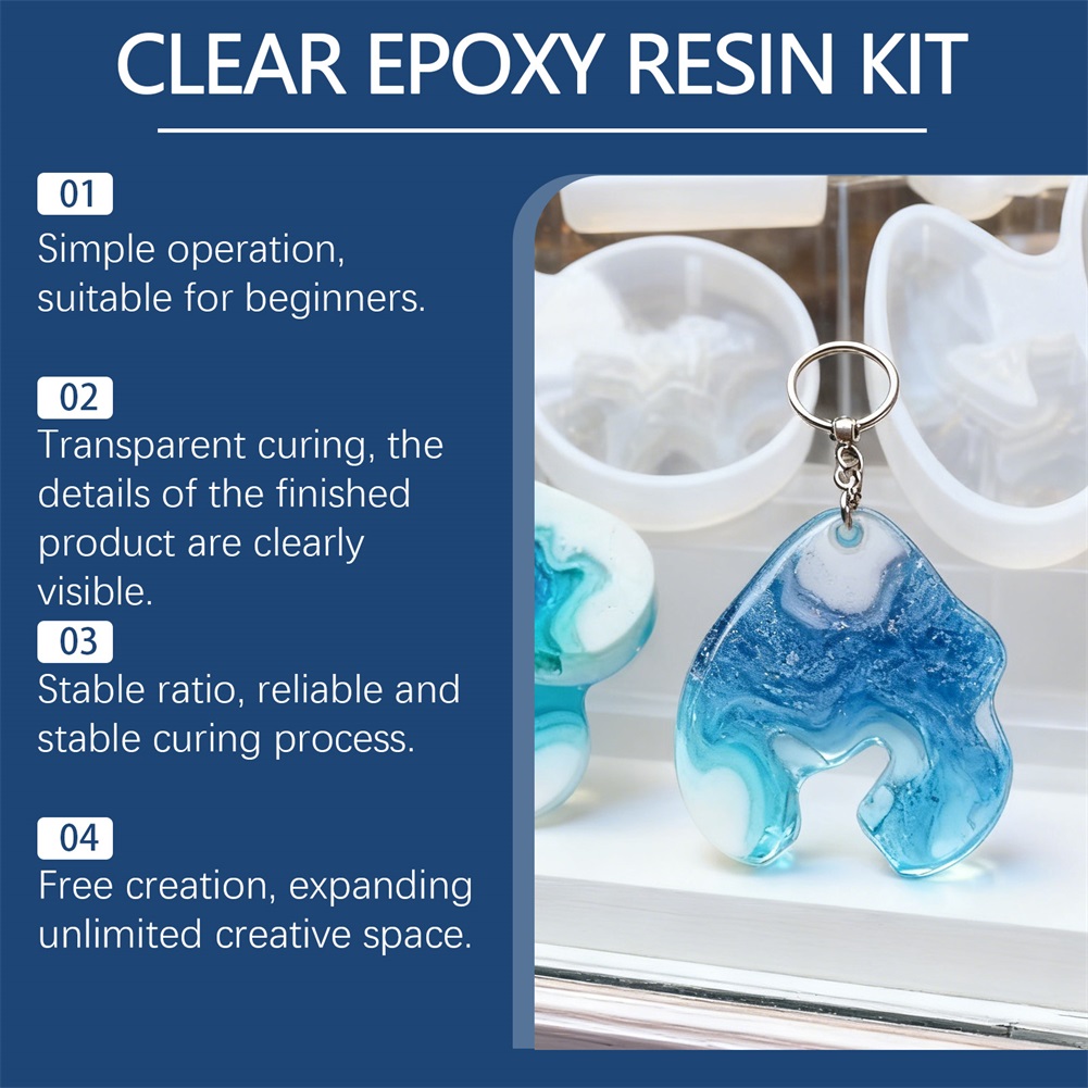 DIY Kristallen Heldere Epoxyha - Resin Mold Jewelry recensie en prijs
