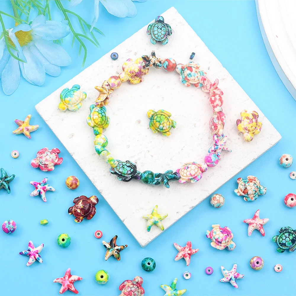 6/46/558pcs Multi-color Turquo - Jewelry Making For Birthday Party recensie en prijs