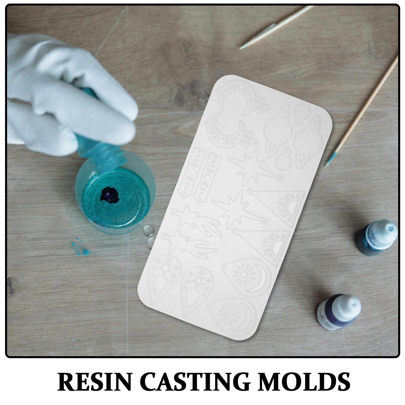 Epoxyhars sieraden mallen sili - Resin Mold Jewelry recensie en prijs