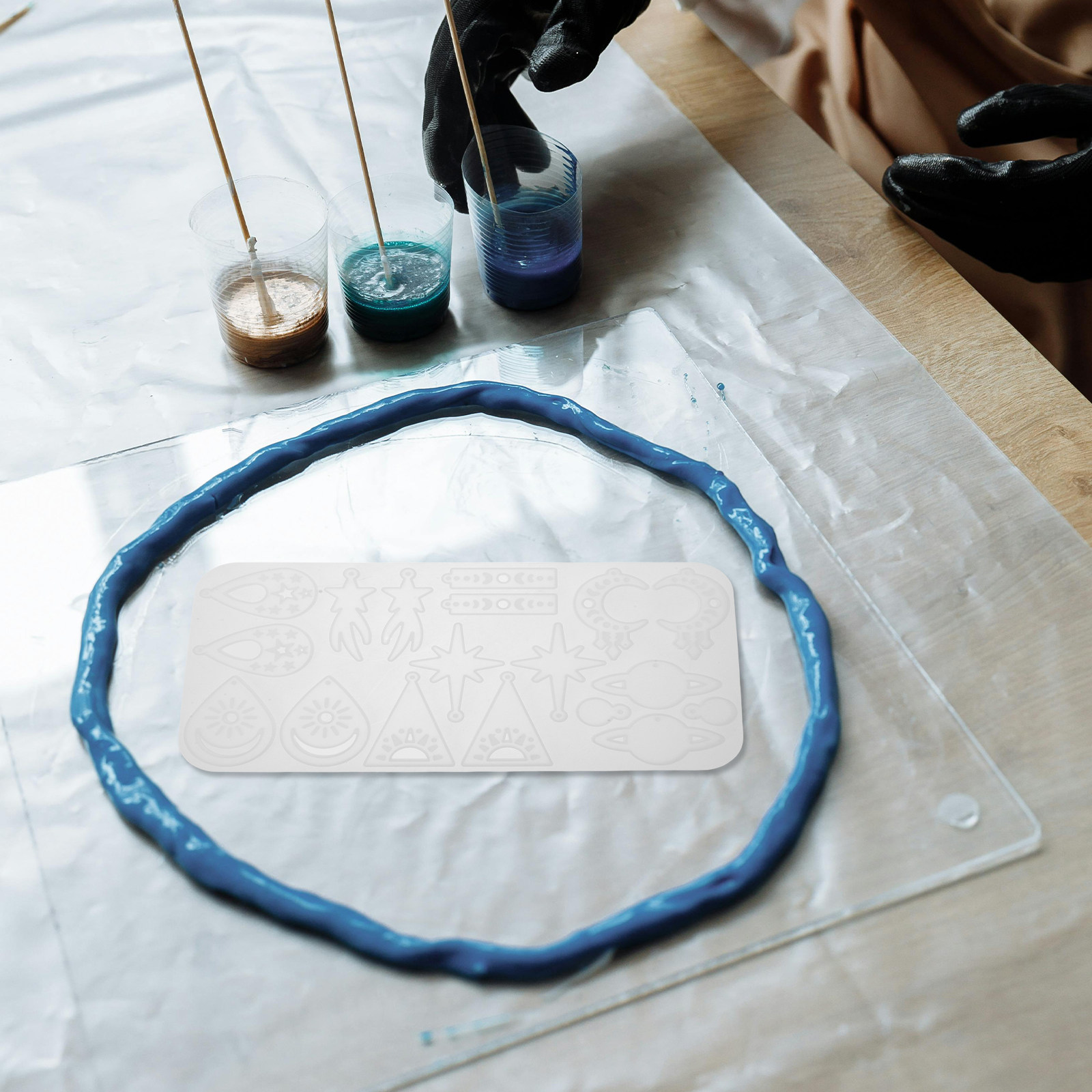 Epoxyhars sieraden mallen sili - Resin Mold Jewelry recensie en prijs
