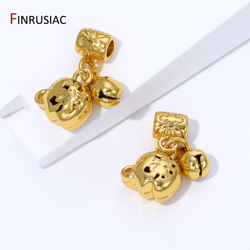 18K vergulde messing hangerbeu - Jewelry Making Youtube recensie en prijs